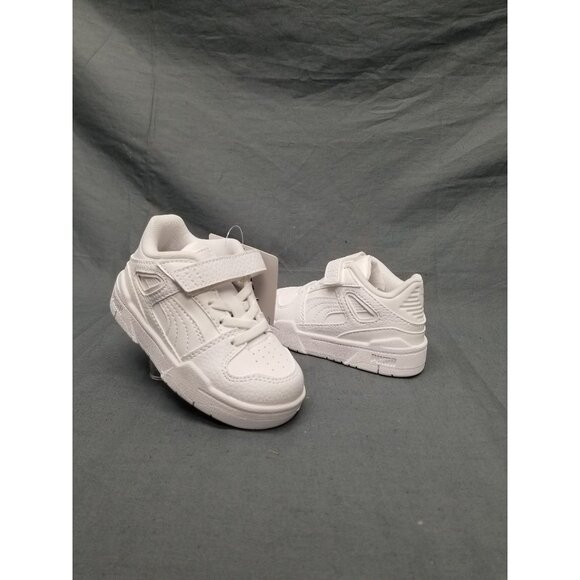 Puma Toddler's Slipstream INVDR lth Strap On Sneakers White Size 7 NEW IN BOX! - Picture 1 of 6